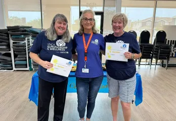 Graduates from the Clearwater Y in Motion Survivorship & Wellness Program. 