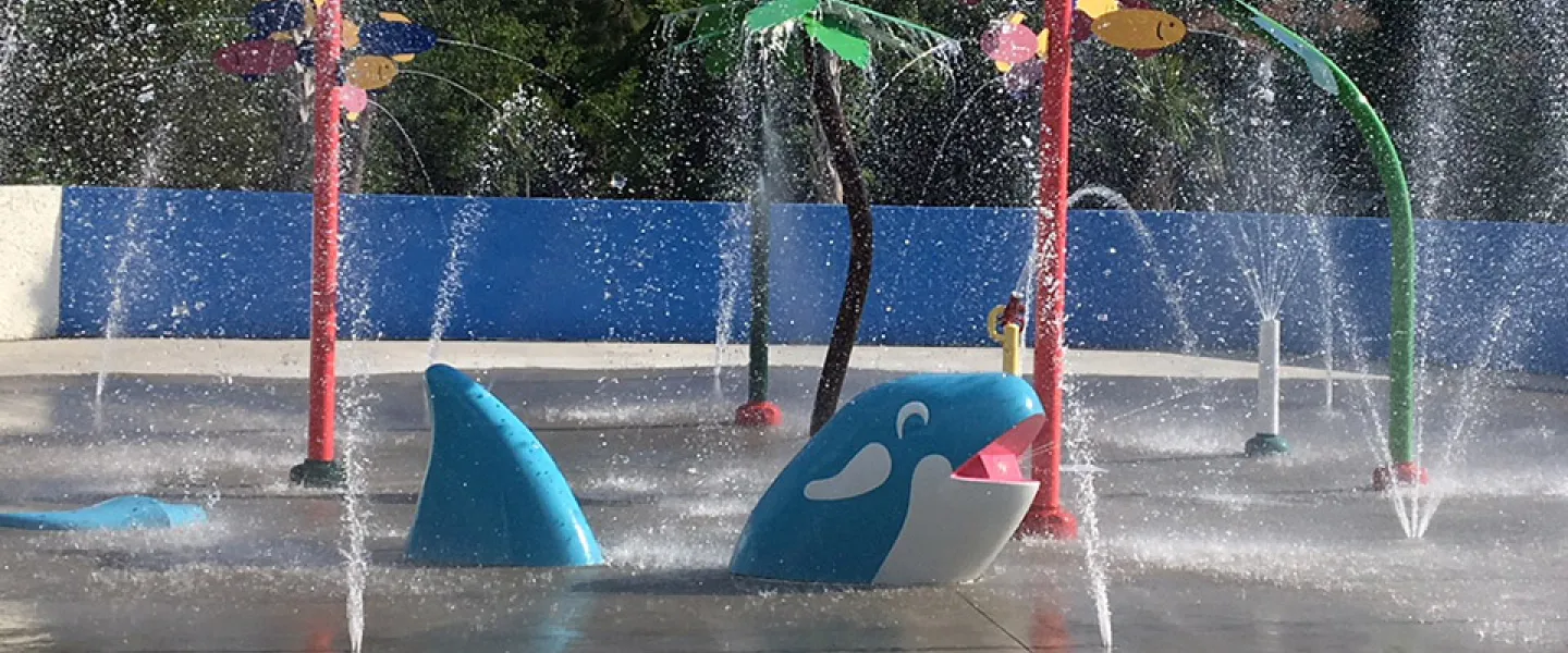 North Pinellas YMCA splash pad
