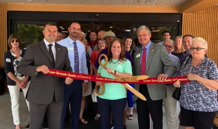 Hernando YMCA ribbon cutting