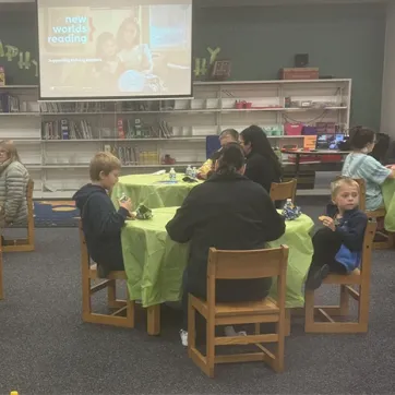 Gills New World Reading Event at Sunray Elementary school